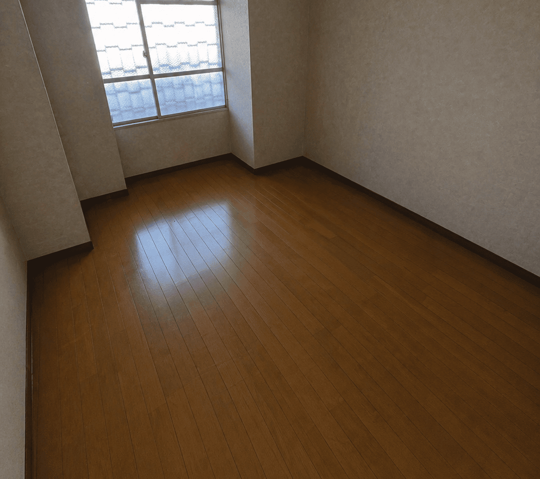 搬出を終えた直後