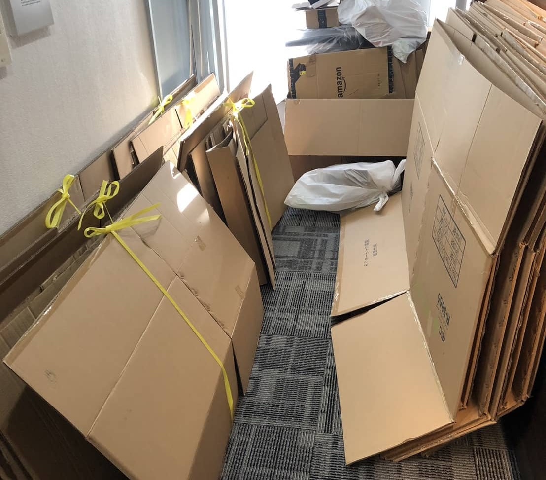 搬出を始める前の状態