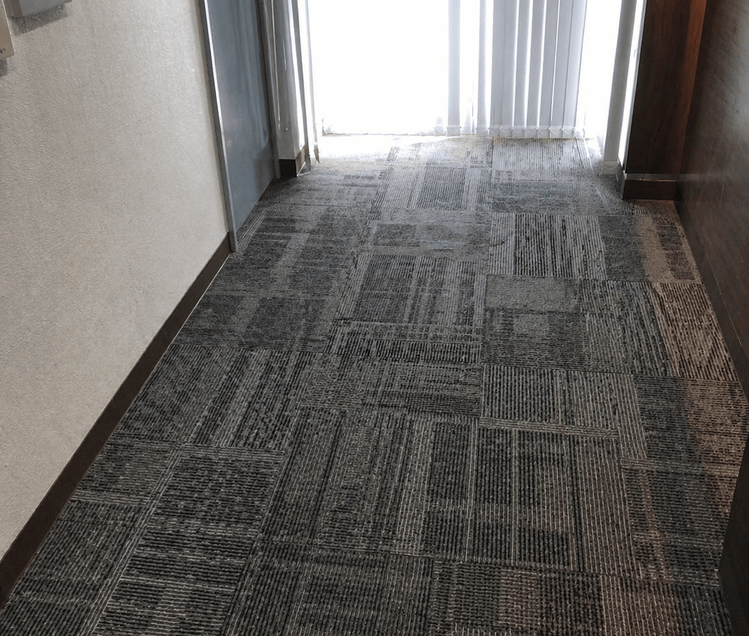 搬出を終えた直後