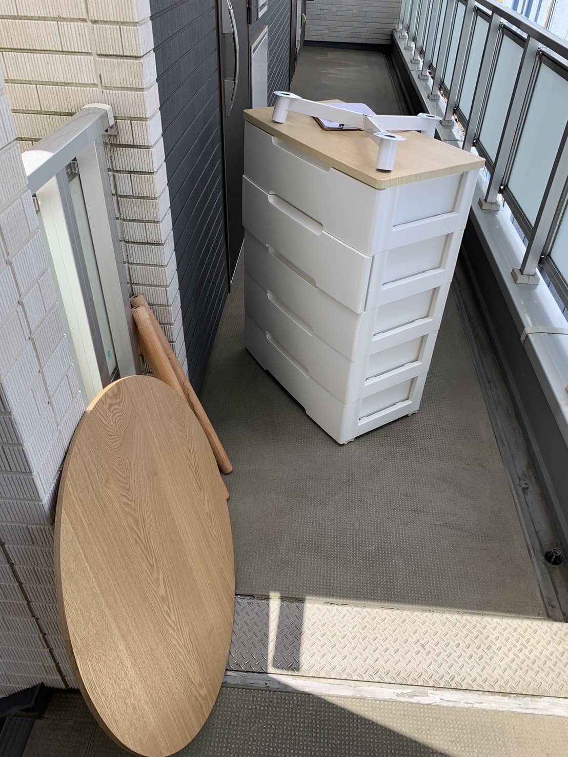 搬出を始める前の状態