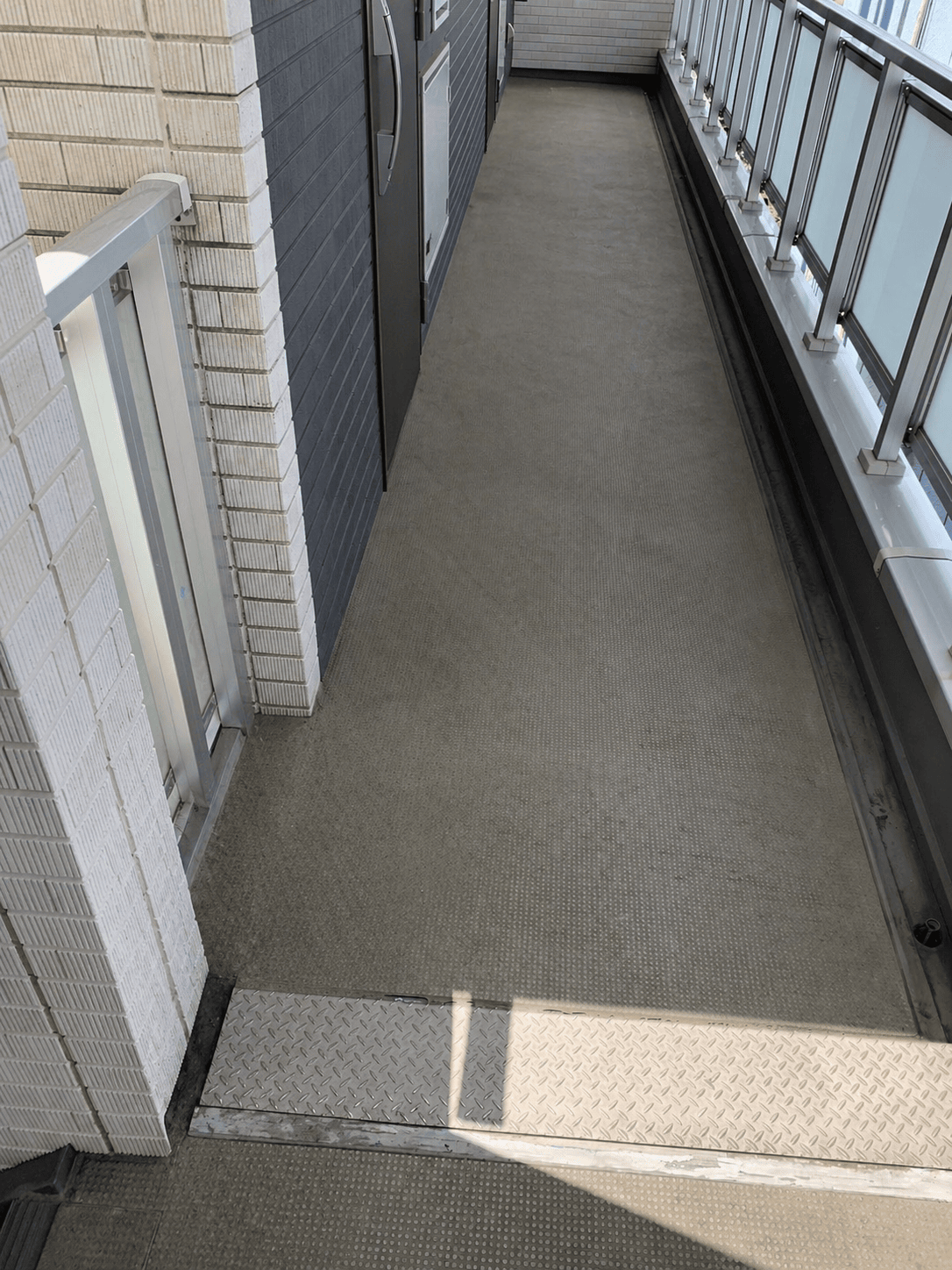 搬出を終えた直後の様子